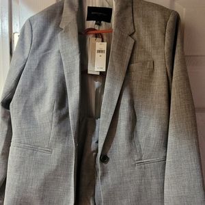 Banana Republic Gray Suit Size 8 Petite